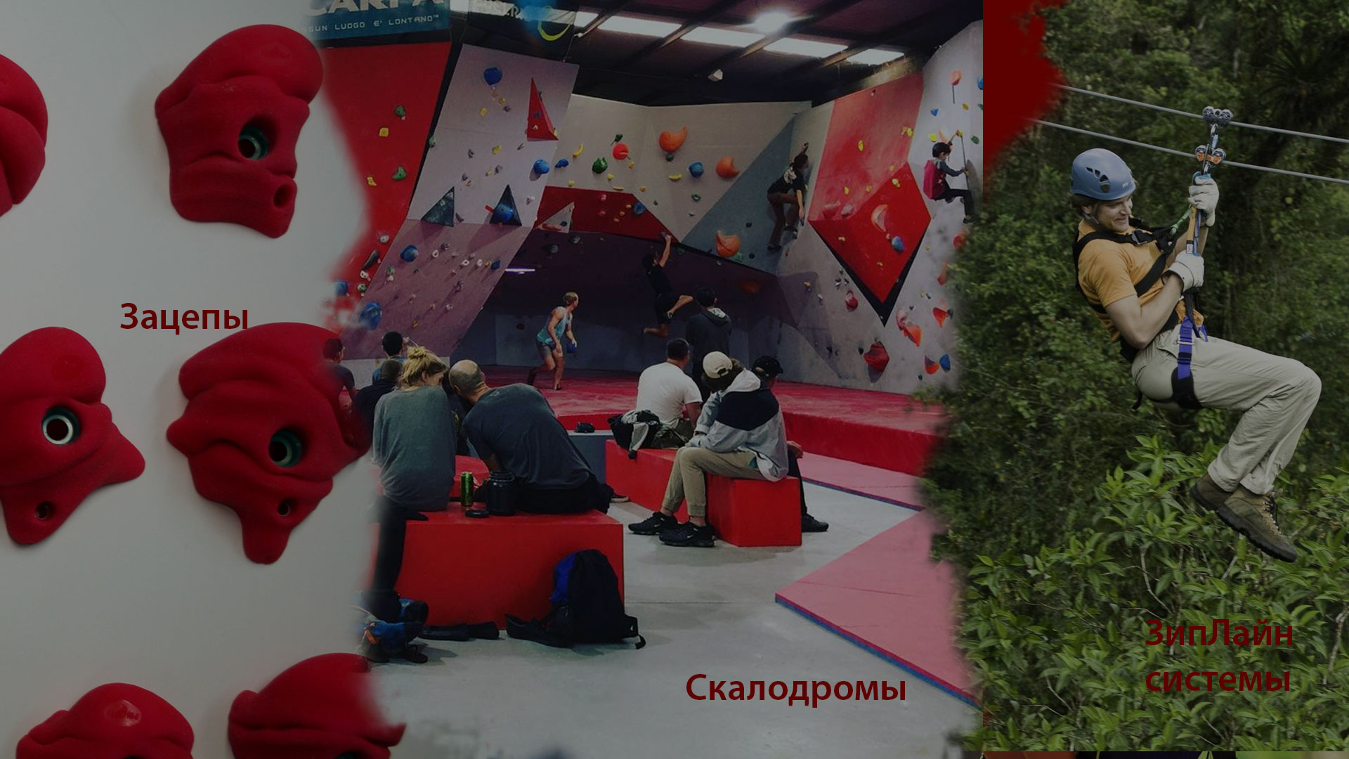 Мы производим и продаем скалодромы и зацепы, с доставкой по городу