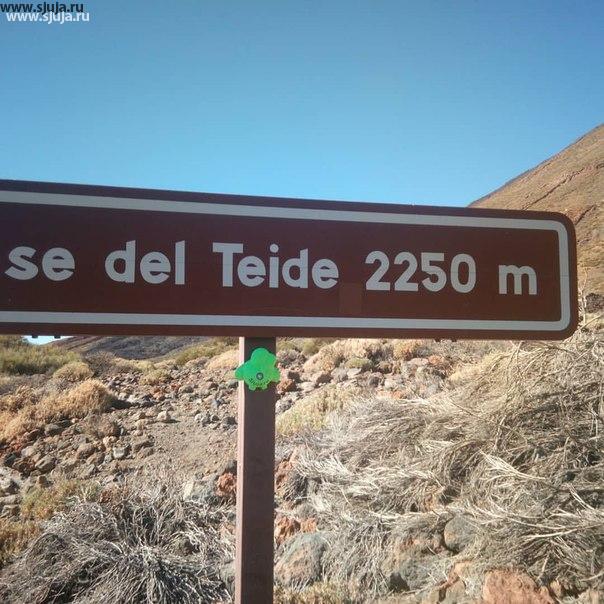 Сегодня чудесный день и поэтому наша Жужа полетела на гору Teide. Что вам могу сказать, об этом событии. Стартуя с высоты 2250 долетела Жужа только до 2750. Потому что на канатную дорогу в 12.00 уже кончились билеты и пришлось в гору ползти самостоятельно. Так как поднимать в гору надо 3 часа, то ну никак с 12 до 16 неуспела Жужа и поэтому пришлось остановится на 2700 и спускатся. Совет если вы на Канарских островах решили на  канатке подниматься на Тэйду, то покупайте билеты за сутки, чтоб не ползти самому или самой на гору. Хотя если вы сильный и целеустремленный человек, то можно 7,5 км в гору самому. #горы #тэйда #teide #канары #отдых #спорт #прогулки #турмаршрут #канарскиеострова #путешествие #сжужа #зацепы #туризм #едусам #нагоре 