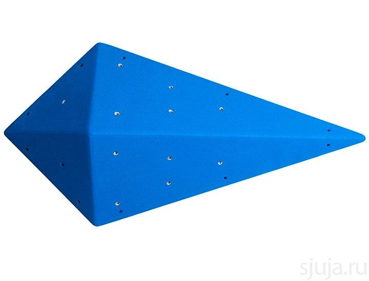Накланой скалодром рельеф Symmetrical-triangle